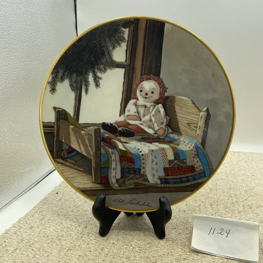 RARE KAY'S DOLL BY BOB TIMBERLAKE LIMITED EDITION PLATE 1982. FIRST ISSUE.